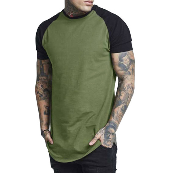 Modern férfi póló három színben, rövid ujjal