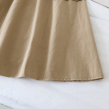 Fusta de dama eleganta cu talie inalta si buzunare in mai multe culori