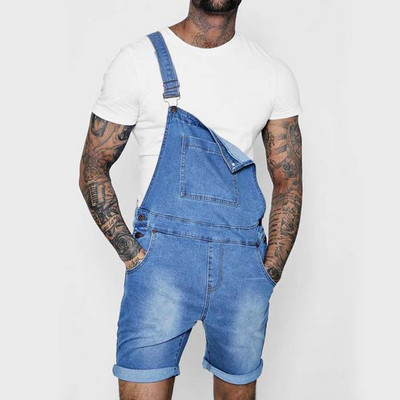 Salopetă modernă pentru bărbați cu buzunar în patru culori