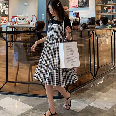 Rochie moderna de dama pentru gravide in doua culori