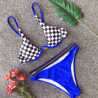 Μοντέρνο μαγιό με υψηλή μέση σε διάφορα χρώματα