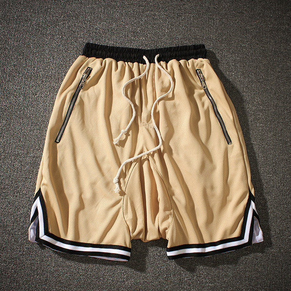 Modern rövidnadrág nyakkendővel és zsebbel több színben