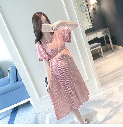 Rochie casual dama model lat cu buzunare in alb