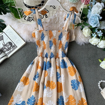 Modern női nyári ruha színes rátéttel