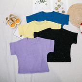 Tricou modern pentru copii in patru culori pentru fete