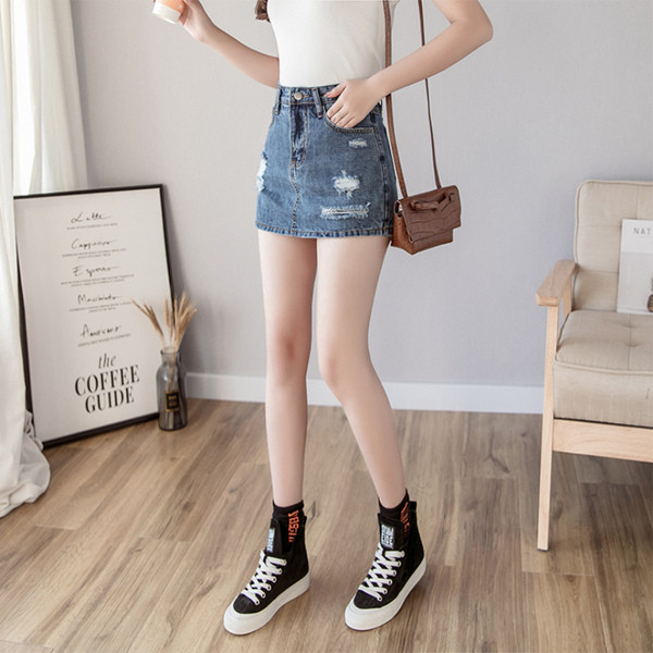 Női alkalmi szoknya-nadrág három színben