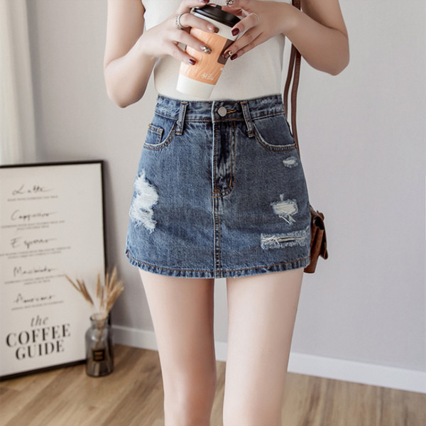 Női alkalmi szoknya-nadrág három színben