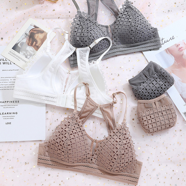 Set de lenjerie de dama elegant in mai multe culori