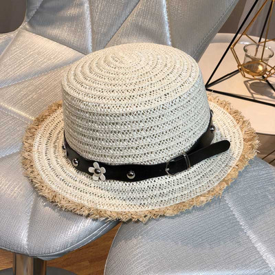 Modern női nyári sapka rojtokkal több színben