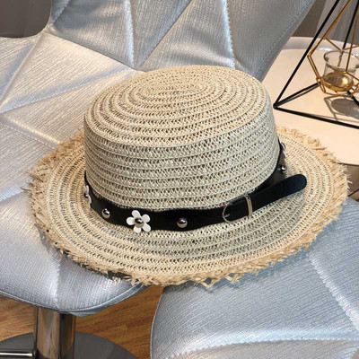 Modern női nyári sapka rojtokkal több színben
