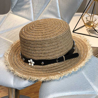 Modern női nyári sapka rojtokkal több színben