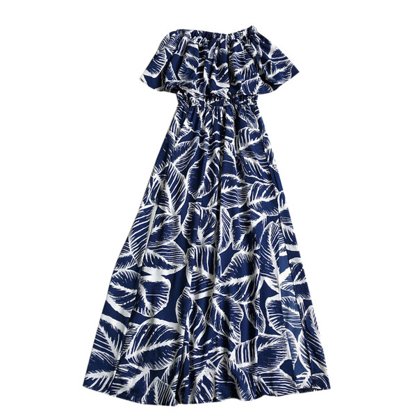 Rochie de vara colorata de dama model lung