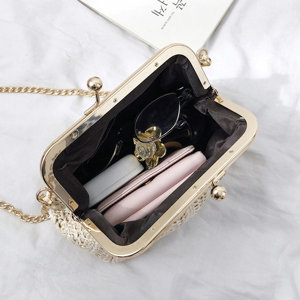 Geanta de dama eleganta tricotata in trei culori