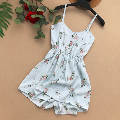 Női alkalmi overall vékony pánttal, több színben