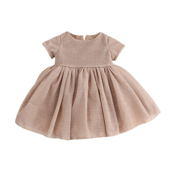 Model elegant de croi rochie pentru copii in doua culori