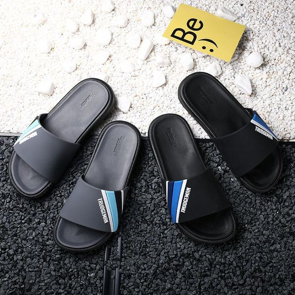 Papuci casual barbatesti cu inscriptie in trei culori