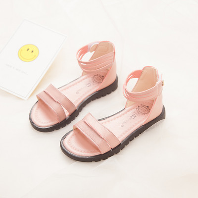 Sandale copii moderne pentru fete din piele ecologica in mai multe culori