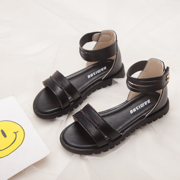 Sandale copii moderne pentru fete din piele ecologica in mai multe culori