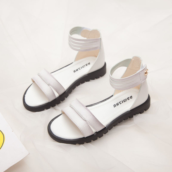 Sandale copii moderne pentru fete din piele ecologica in mai multe culori