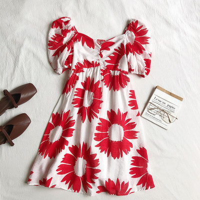 Női alkalmi ruha színes rátéttel, három színben