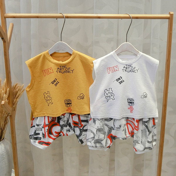 Set modern pentru copii - in doua culori pentru baieti