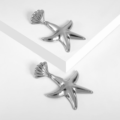 Cercei de dama in forma de stea in diferite culori