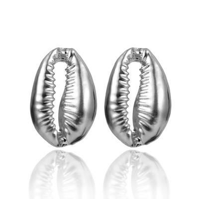 Alkalmi női fülbevaló kagyló formájú két színben