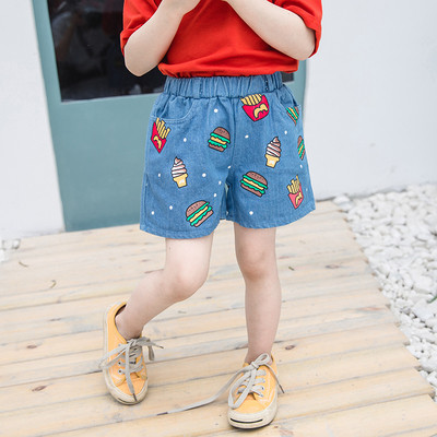 Gyermek rövidnadrág rátéttel - fiúknak és lányoknak