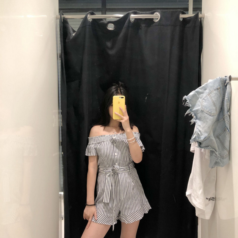 Γυναικεία ολόσωμη φόρμα  με κορδόνια στη μέση 