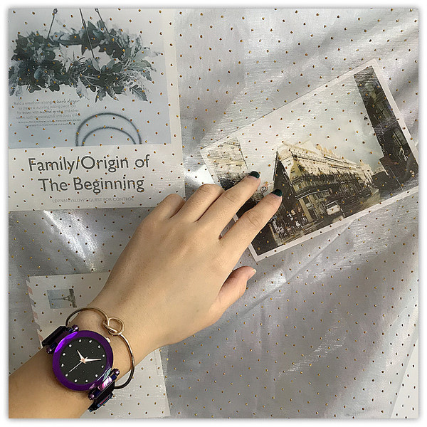 Ceas de dama modern in sase culori