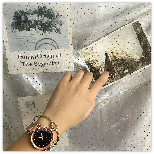 Ceas de dama modern in sase culori