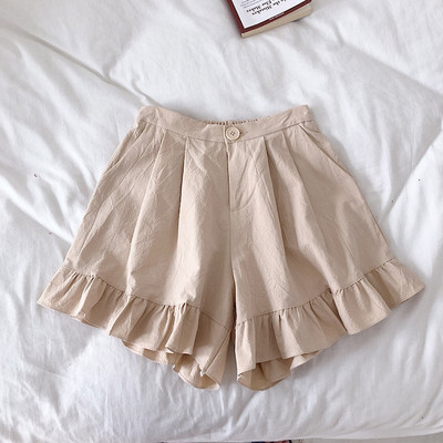 Pantaloni scurti de dama la moda in mai multe culori cu talie inalta