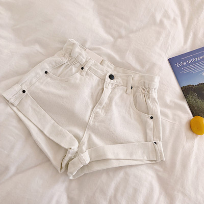 Blugi moderni de dama cu talie inalta si buzunar