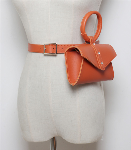 Eko bőrből készült alkalmi női táska rövid és hosszú füllel, több színben