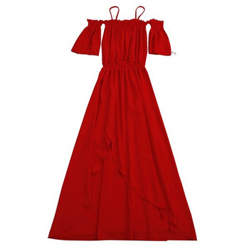 Rochie casual de dama cu bretele subtiri si maneci scurte in trei culori