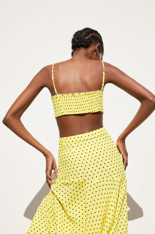 Női melltartó nyakkendővel, vékony pántokkal, hátul gumírozott - kétoldalas