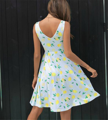 Rochie moderna de dama cu cravate si decolteu adanc