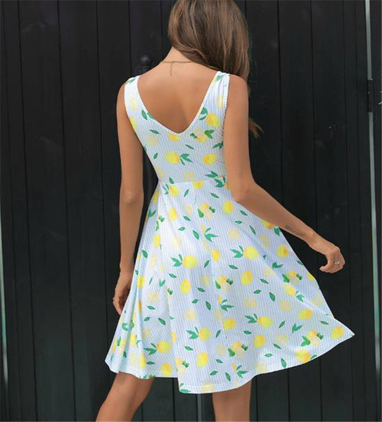 Rochie moderna de dama cu cravate si decolteu adanc