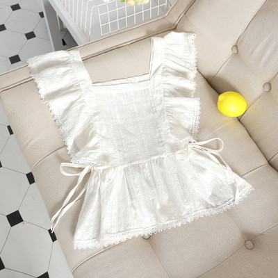 Maieu modern de dama cu cravate si decolteu patrat in mai multe culori