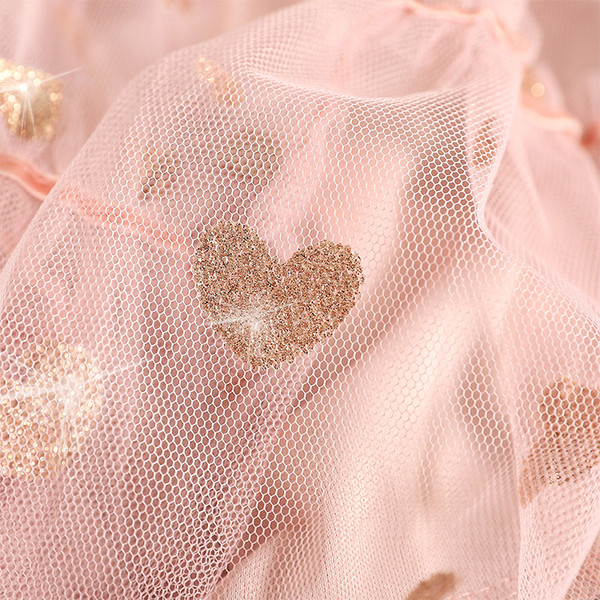 Rochie moderna de dama cu tul si maneci 3/4 in mai multe culori