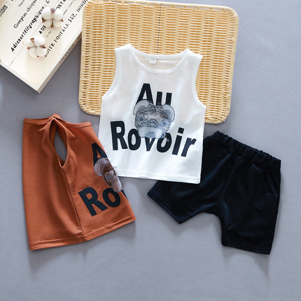 Set copii pentru baieti - in doua culori cu aplicare