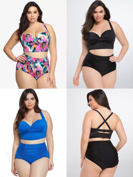 Μεγάλο μέγεθος μαγιό  σε τρία χρώματα