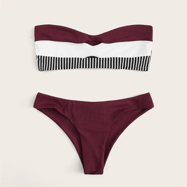 Κομψό γυναικείο μαγιό σε τέσσερα χρώματα