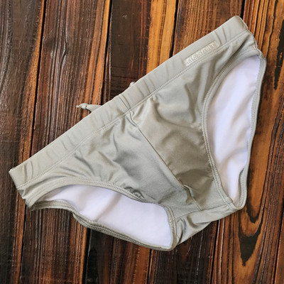 Costum de baie pentru bărbați cu șireturi și mai multe culori tip slip