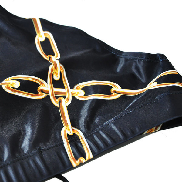 Μοντέρνο ανδρικό μαγιό σε μαύρο χρώμα