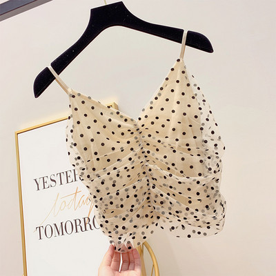 Maieu de damă cu puncte în mai multe culori