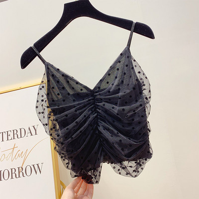 Maieu de damă cu puncte în mai multe culori