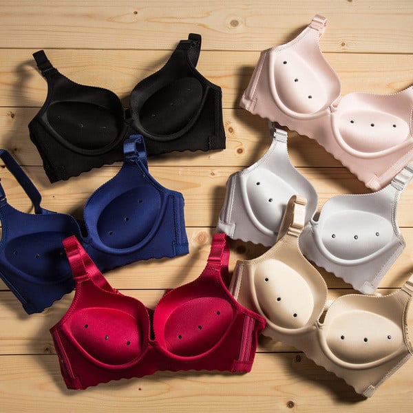Sutien de damă elegant cu căptușeală în diferite culori