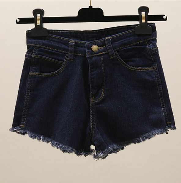 Női rövid farmer magas derékkal, három színben