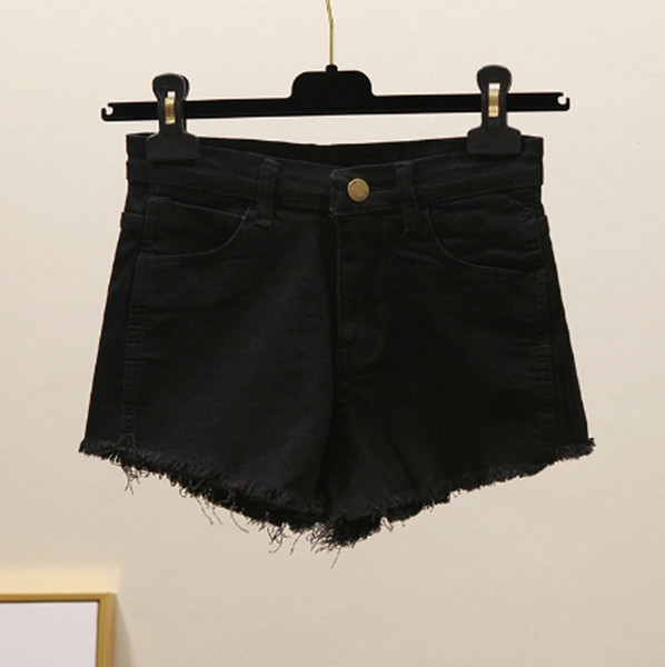 Női rövid farmer magas derékkal, három színben